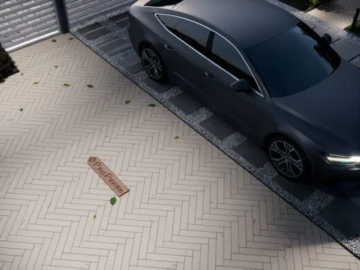  Паркет 500х100 Белый
